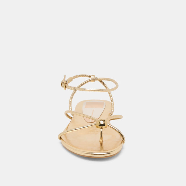 Dolce Vita | Kenley Sandals Gold Leather