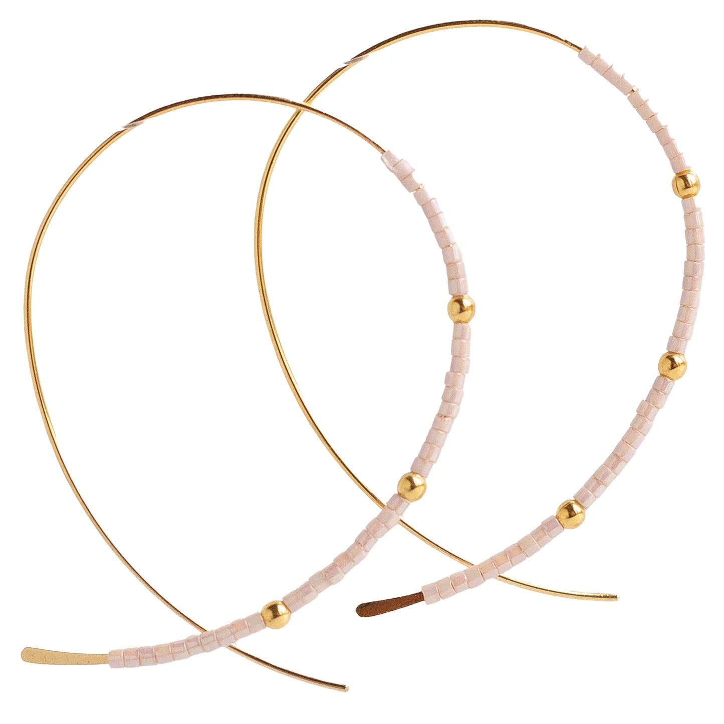 Lenny & Eva | Confetti Earrings-Champagne