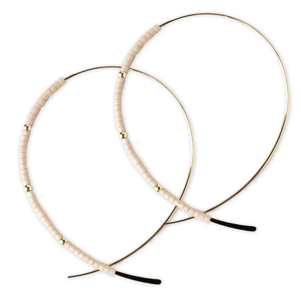 Lenny & Eva | Confetti Earrings-Latte