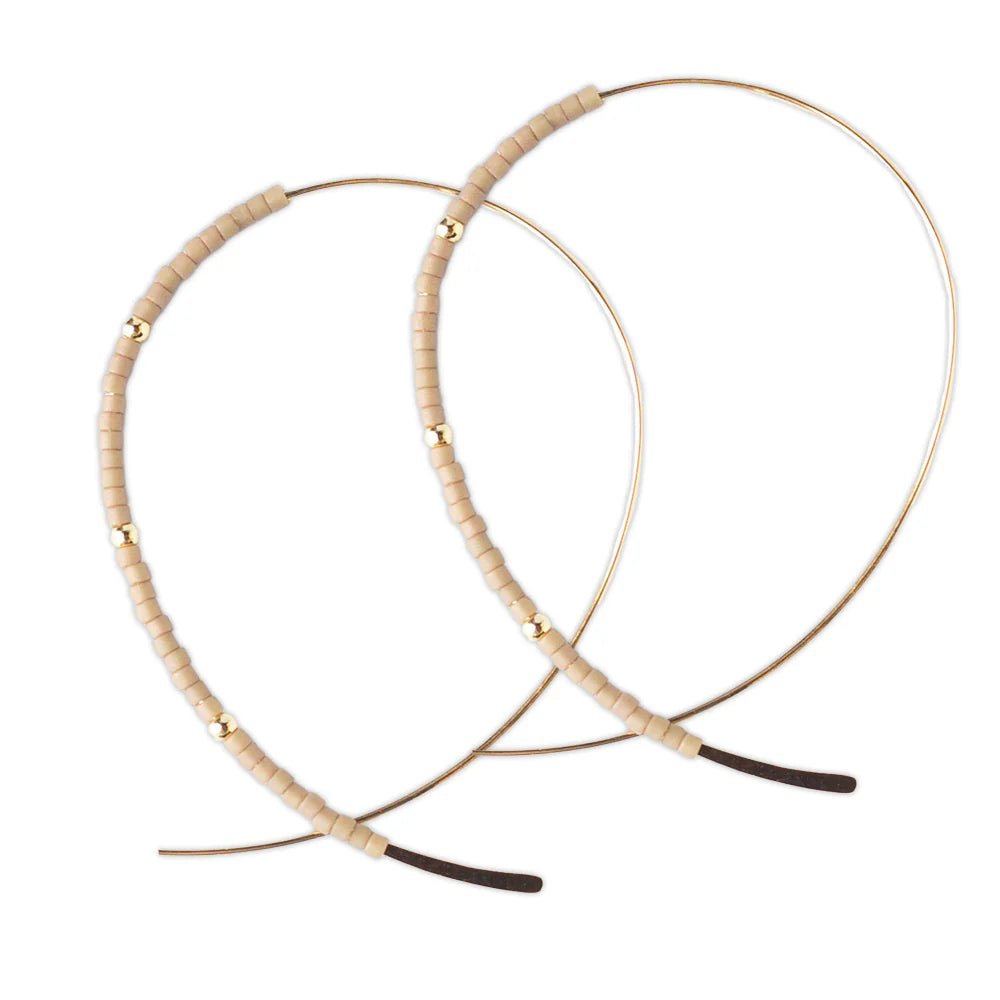 Lenny & Eva | Confetti Earrings-Mocha