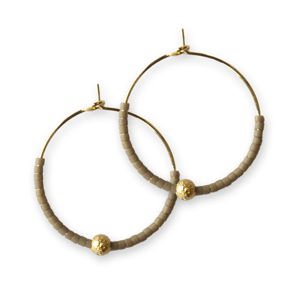 Lenny & Eva | Sprinkles Earrings-Mocha