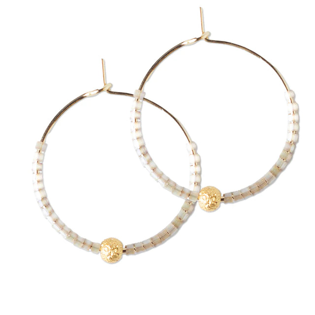 Lenny & Eva | Sprinkles Earrings-Smoky Quartz
