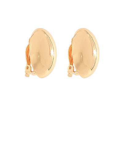 Madison's Exclusive | Oval Puffed Earrings
