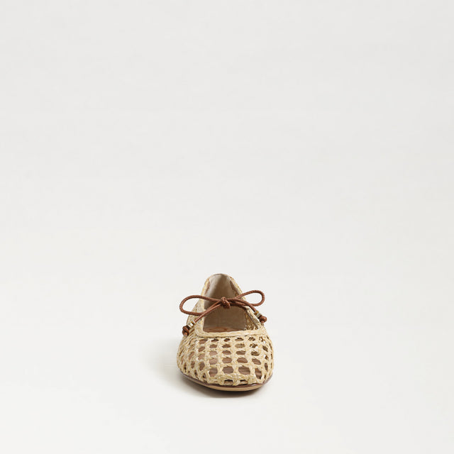 Sam Edelman | Marcie Windowpane Weave Flat - Bleached Beechwood