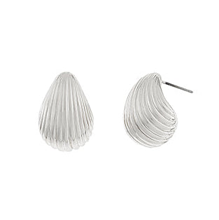 Madison's Exclusive | Spiral Textured Dome Shaped Earrings