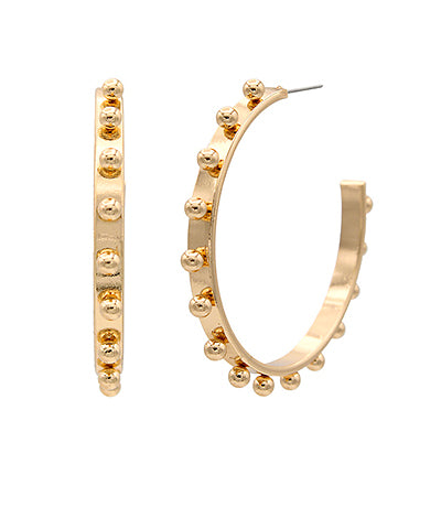 Madison's Exclusive | Gold Stationed Ball Hoops