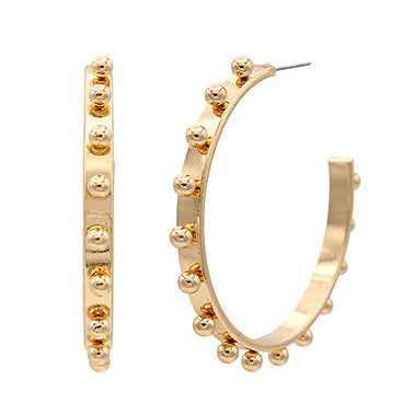 Madison's Exclusive | Gold Stationed Ball Hoops
