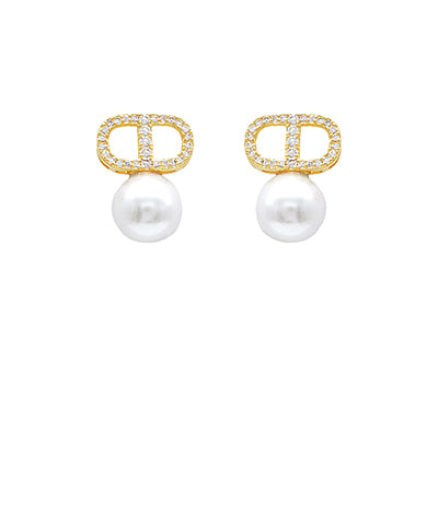 Madison's Exclusive | Pearl Mariner Studs