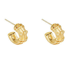 Madison’s Exclusive | Golden Twist Huggie Earrings
