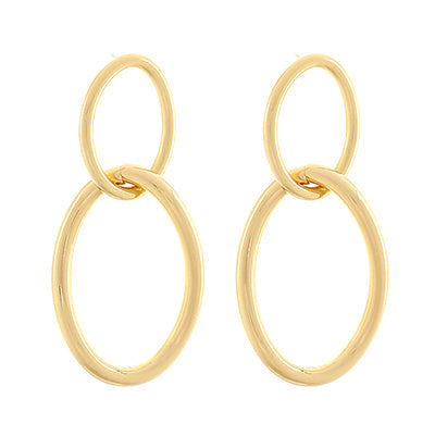 Madison's Exclusive | Linked Oval Earrings