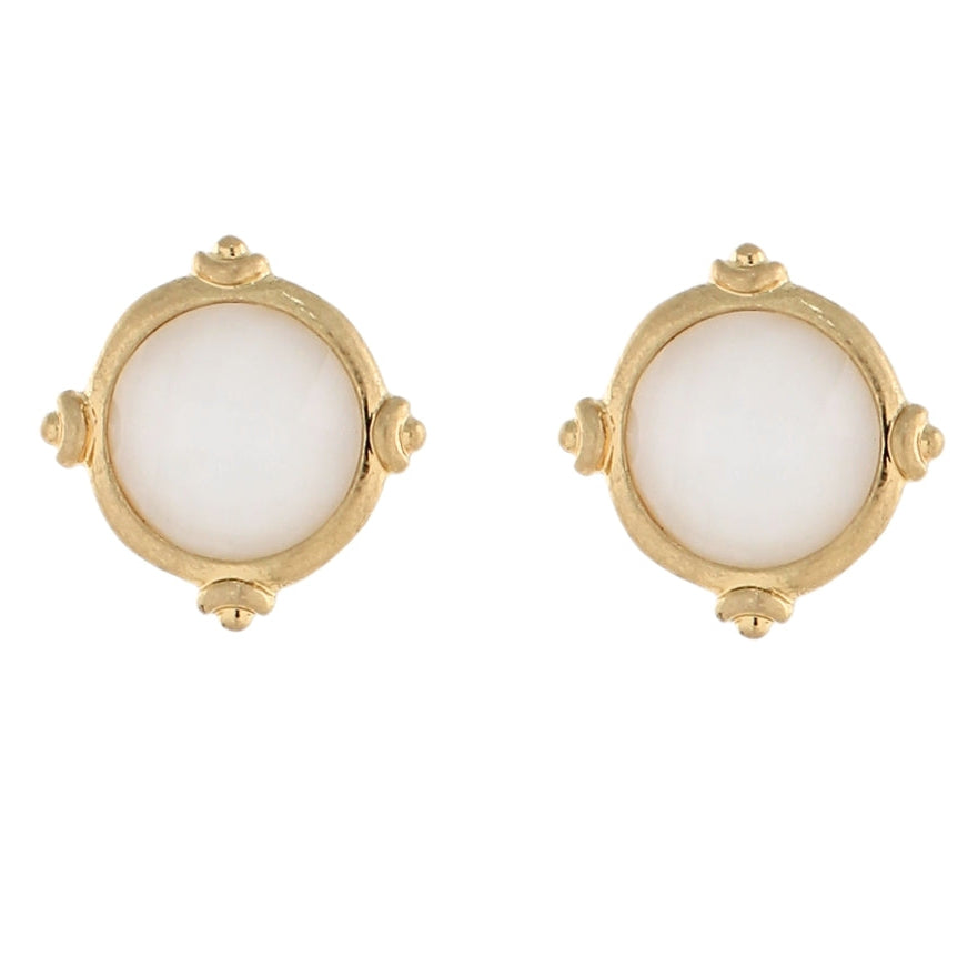 Madison’s Exclusive | Classic Gemstone Stud Earrings