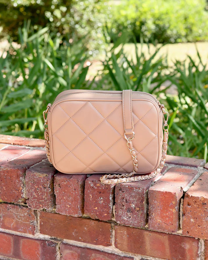 Caroline Hill | Fiona Crossbody Latte LD