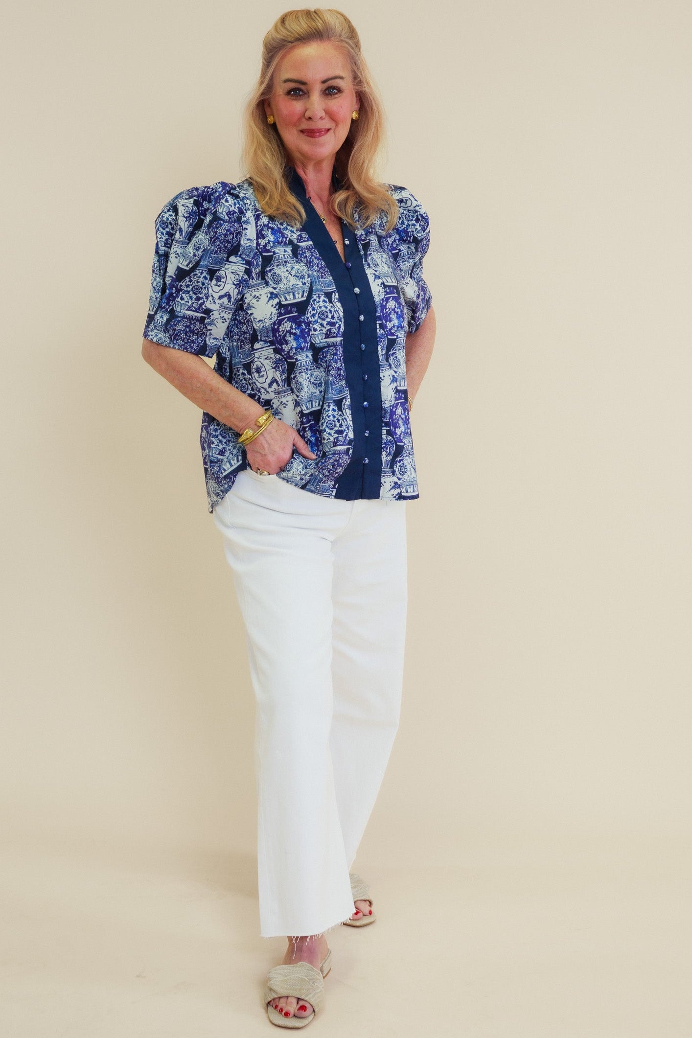 The Anita Floral Top
