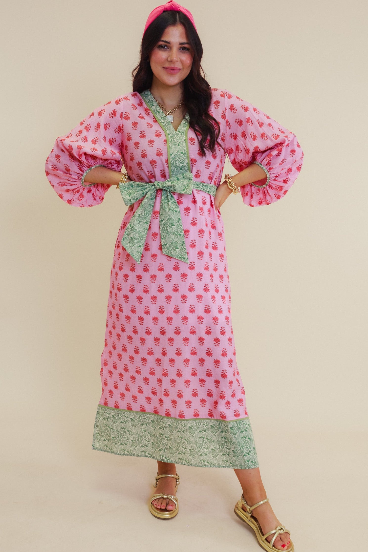 The Pretty Posy Midi Dress