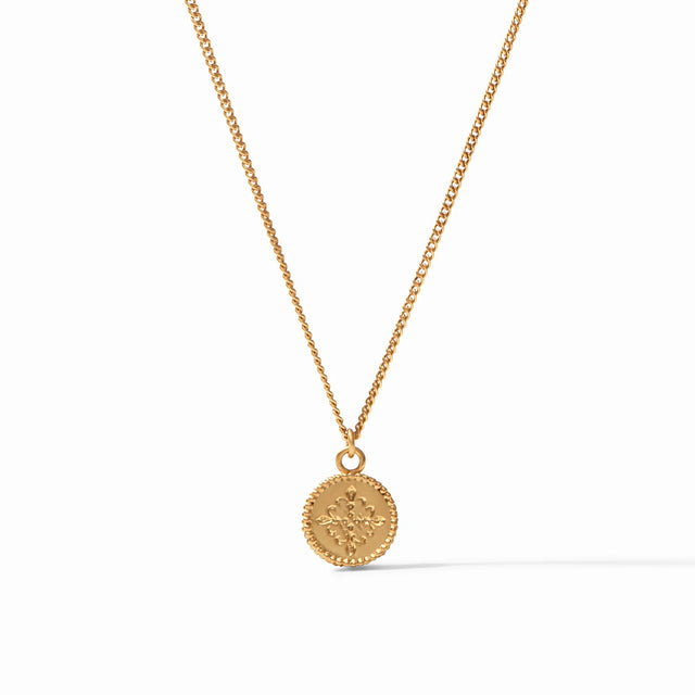 Julie Vos | Fleur-de-Lis Solitaire Necklace
