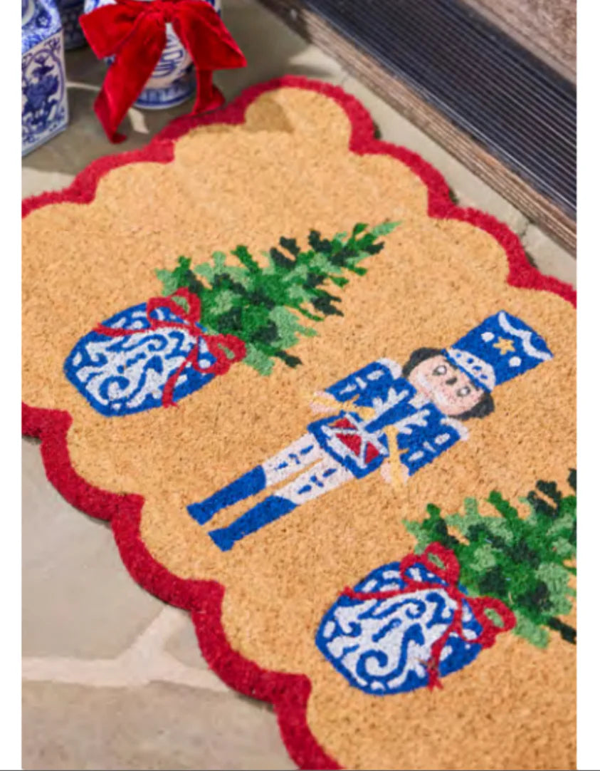 Mary Square | Merry Marchers Doormat