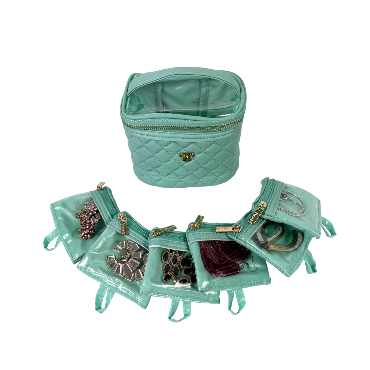 PurseN | Getaway Jewelry Case - Turquoise Quartz