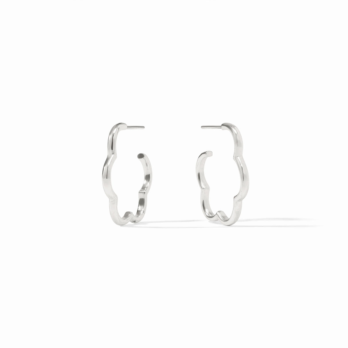 Julie Vos | Gardenia Hoop - Silver