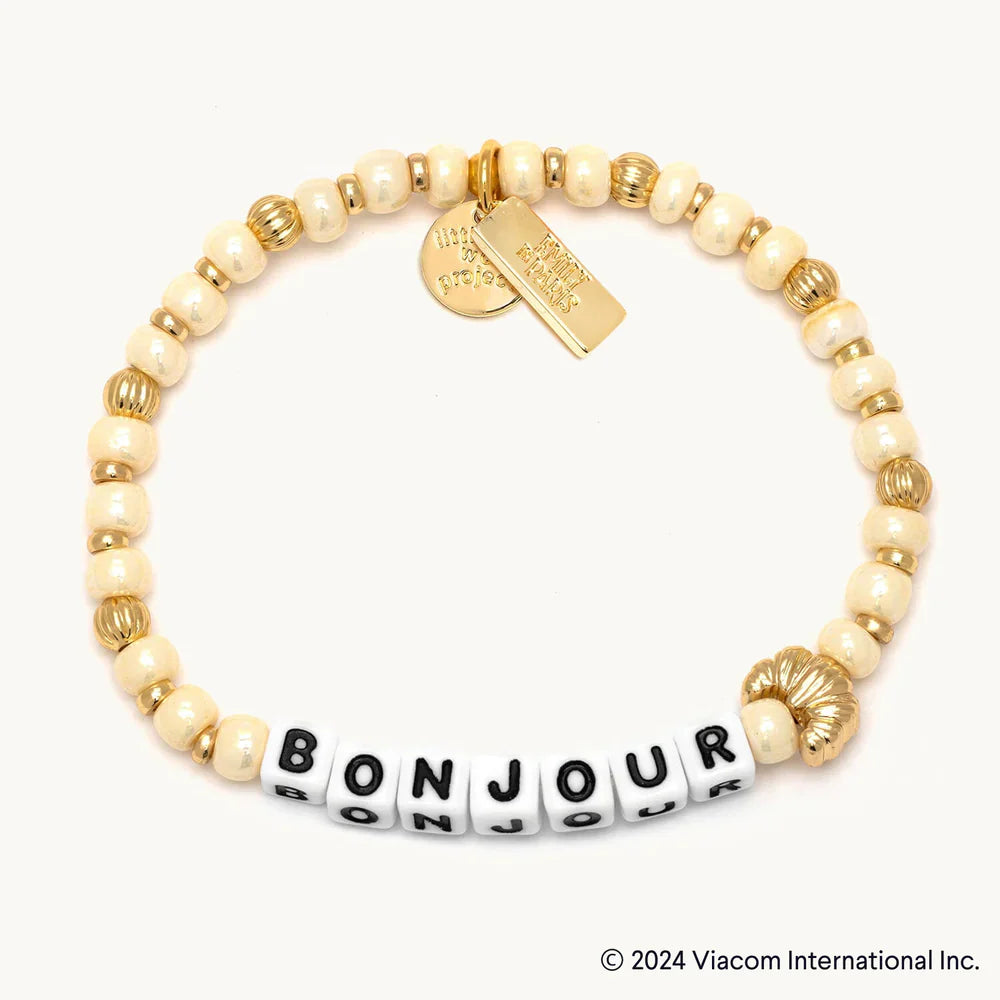 Little Words Project | Emily In Paris x LWP - Bonjour Bracelet