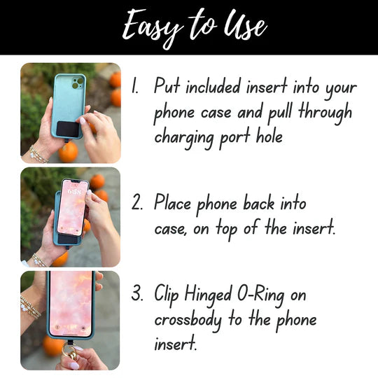 Save The Girls | Clip & Go Strap w/Zippered Pouch Classic