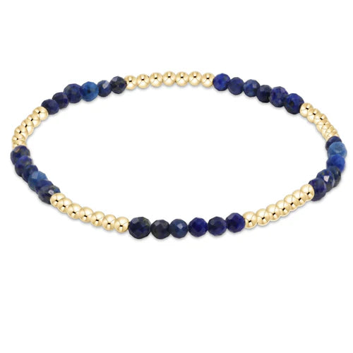 Enewton | Blissful Pattern 2.5mm Bead Bracelet - Lapis