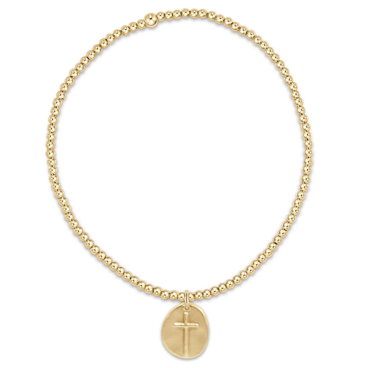 Enewton | Classic Gold 2mm Bracelet - Inspire Small Gold Disc