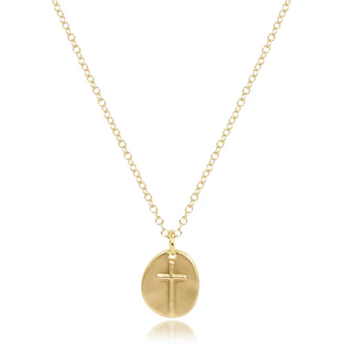 Enewton | 16" Necklace Gold - Inspire Small Gold Charm