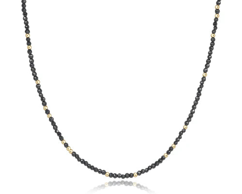 Enewton | 15" Choker Hope Unwritten Gemstone - Faceted Hematite