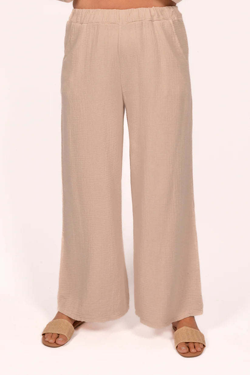 Cotton Gauze Pants