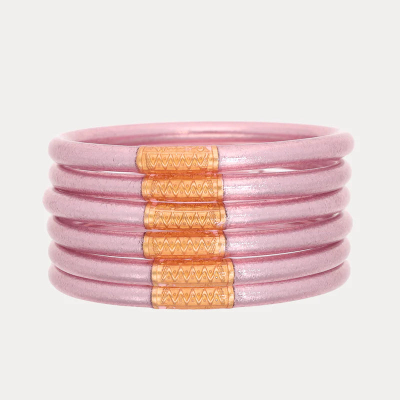 BuDhaGirl | Ice Rose All Weather Bangles® (AWB®) - Set of 6