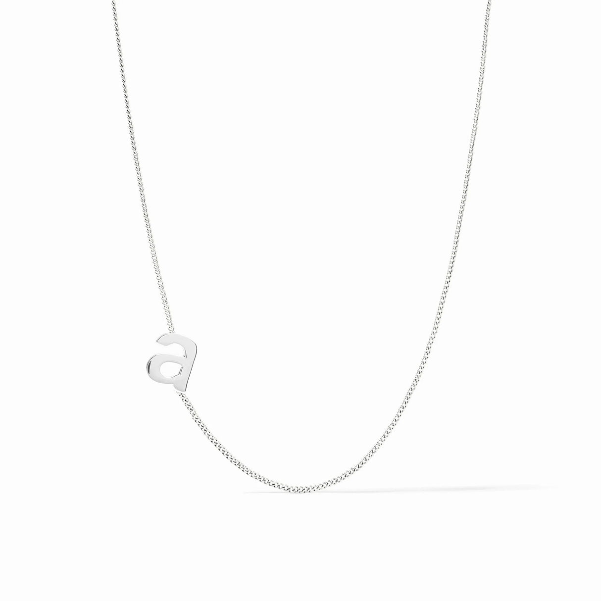 Julie Vos | Initial Delicate Necklace - Silver