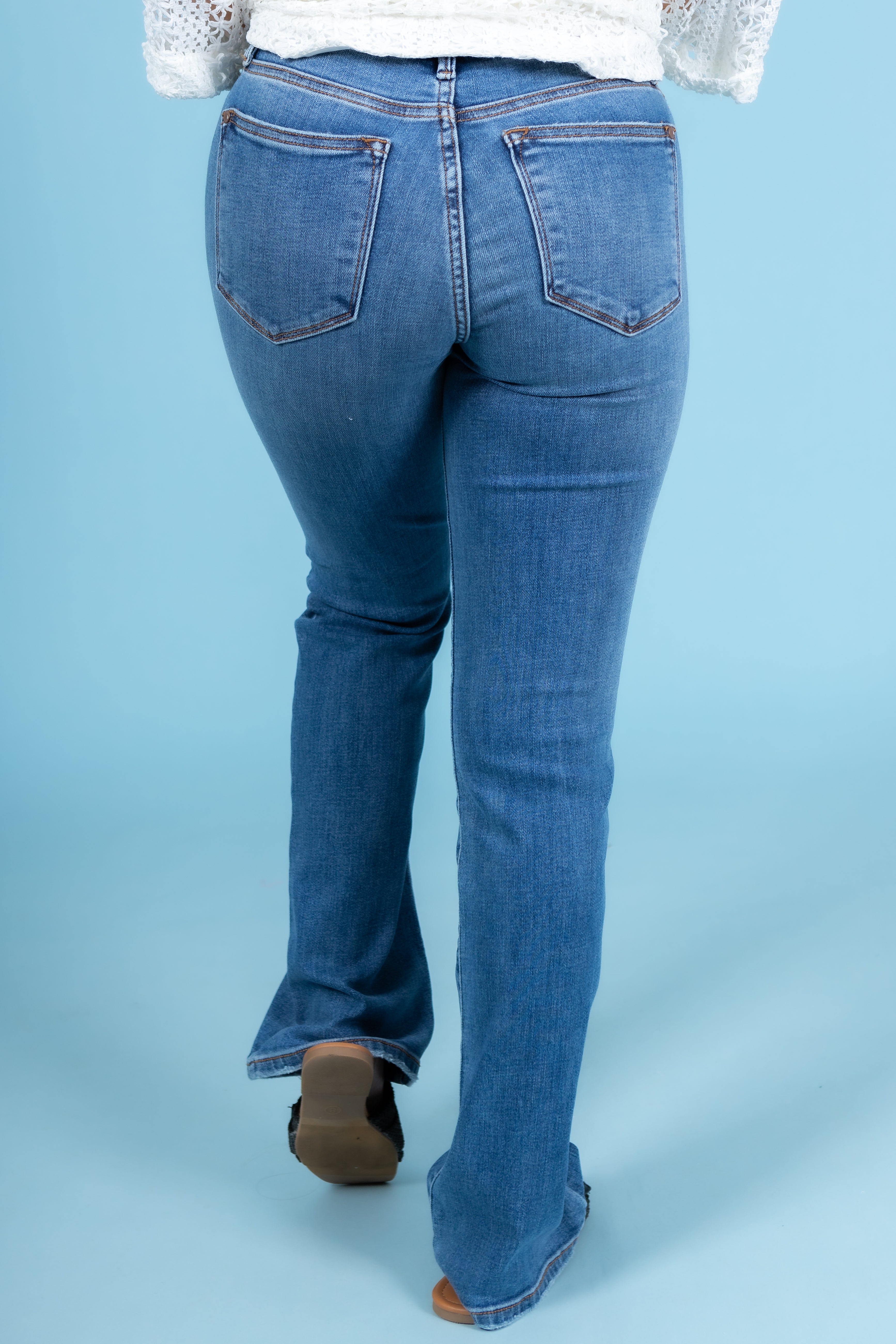 Judy Blue | Mid Rise Vintage Bootcut Jeans