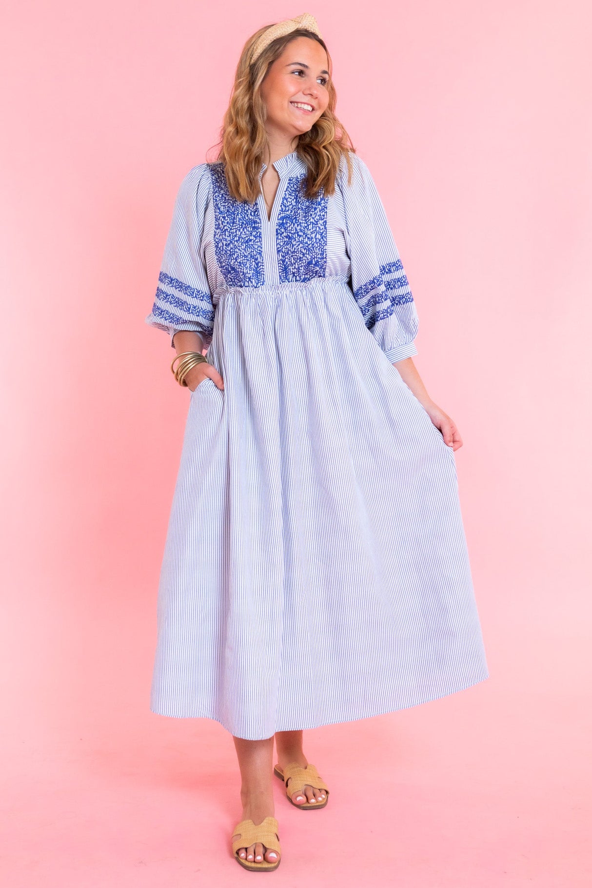 Ellie Rose Cottage Maxi Dress