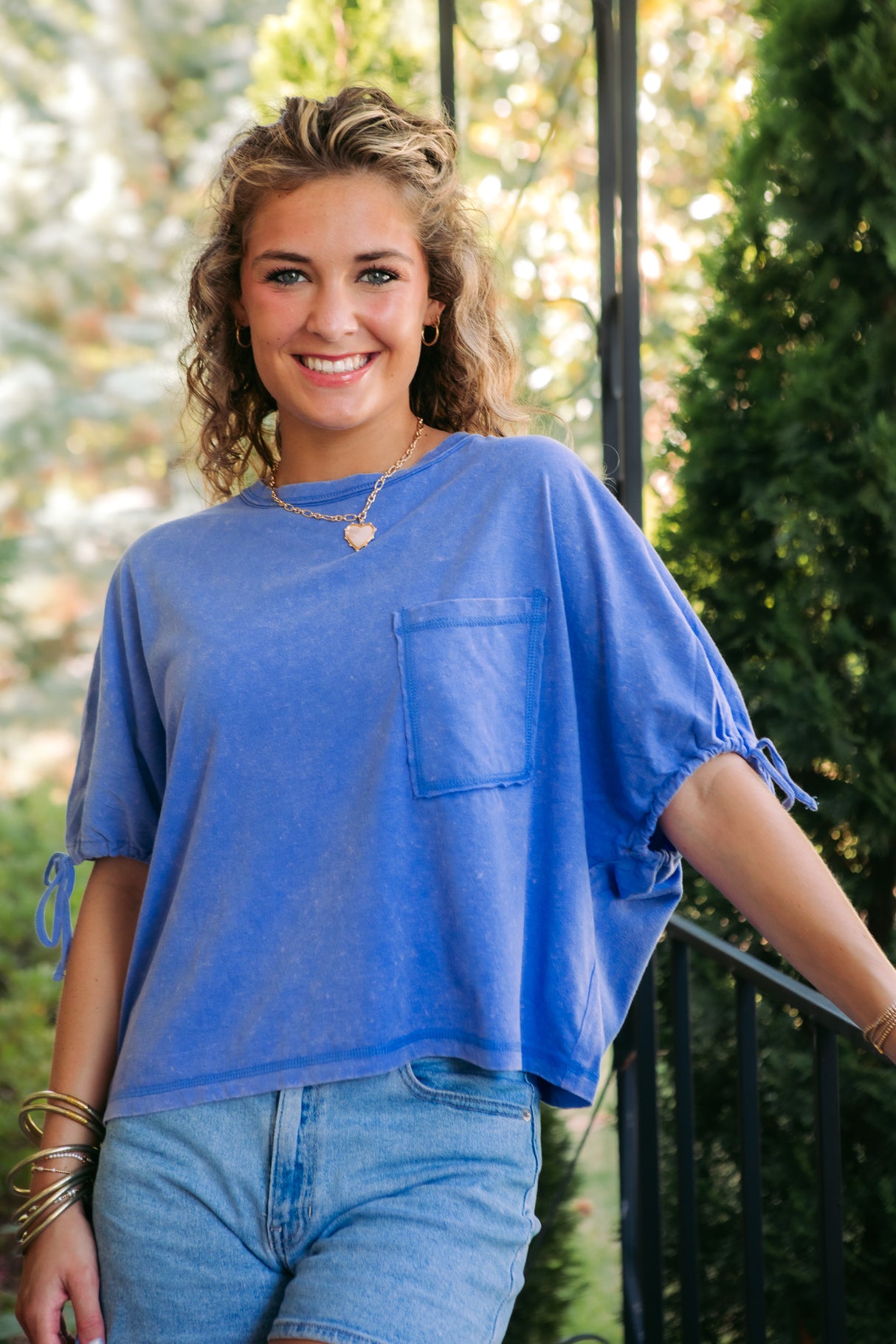 Caroline Pocket Tee