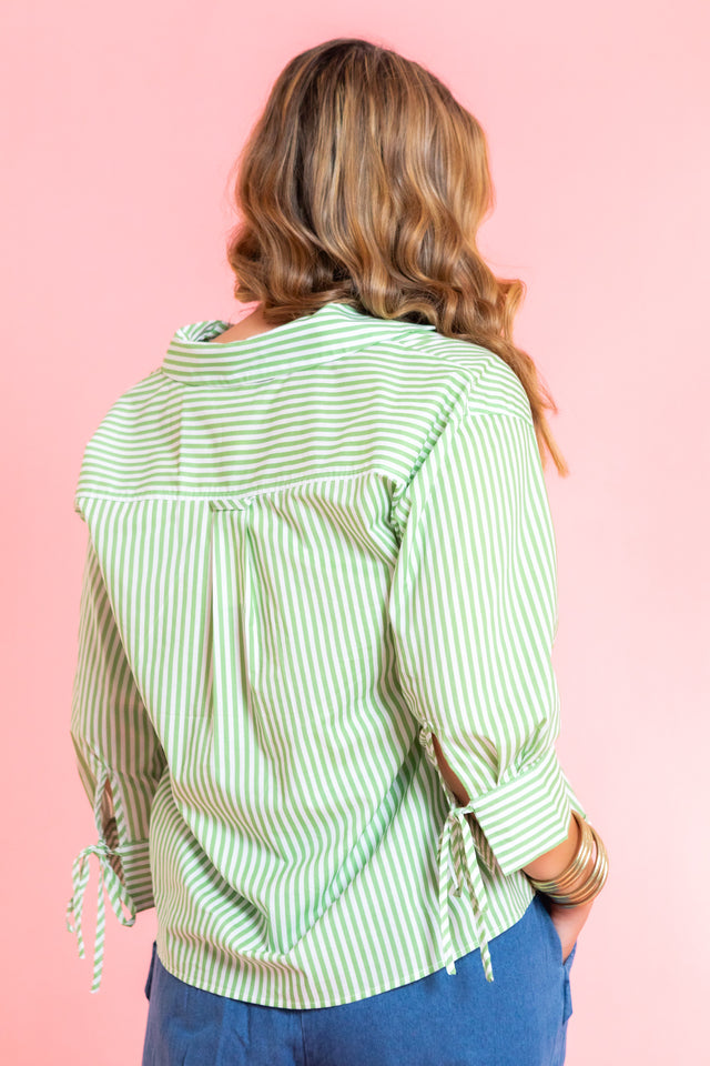 Tinsley Sweet Spring Stripe Top