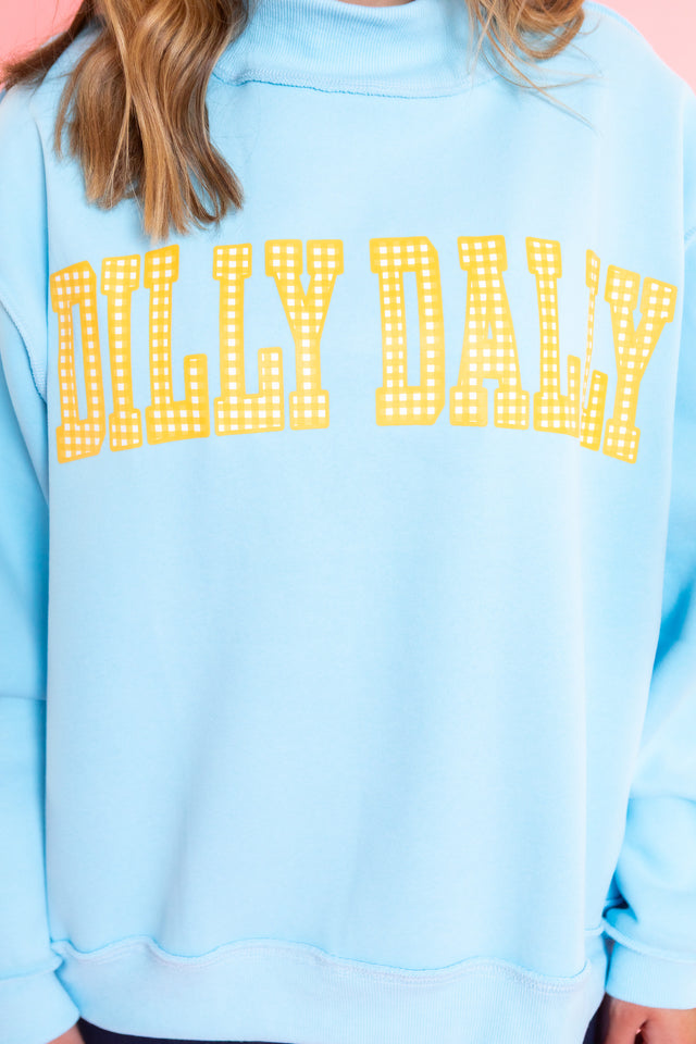 Dilly Dally & Lolly Gag Reversible Mock Neck