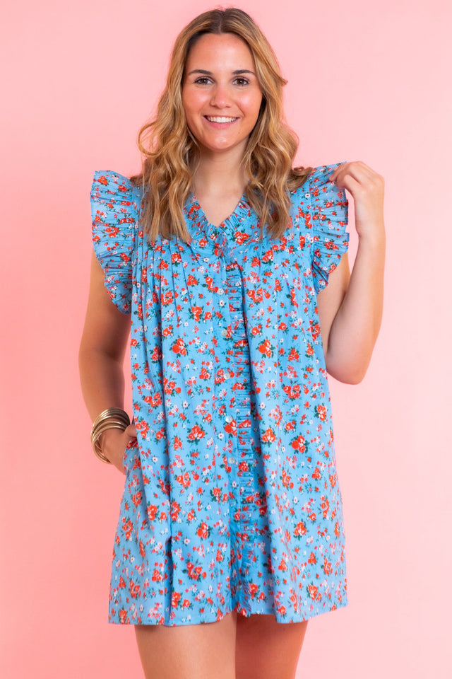 Emory Bloom Ruffle Dress