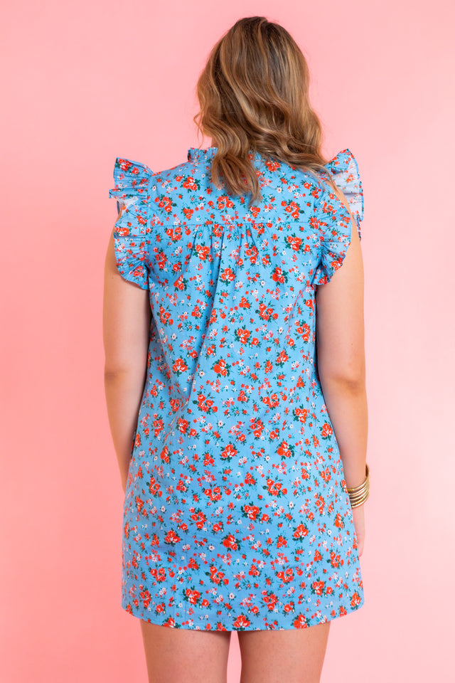 Emory Bloom Ruffle Dress