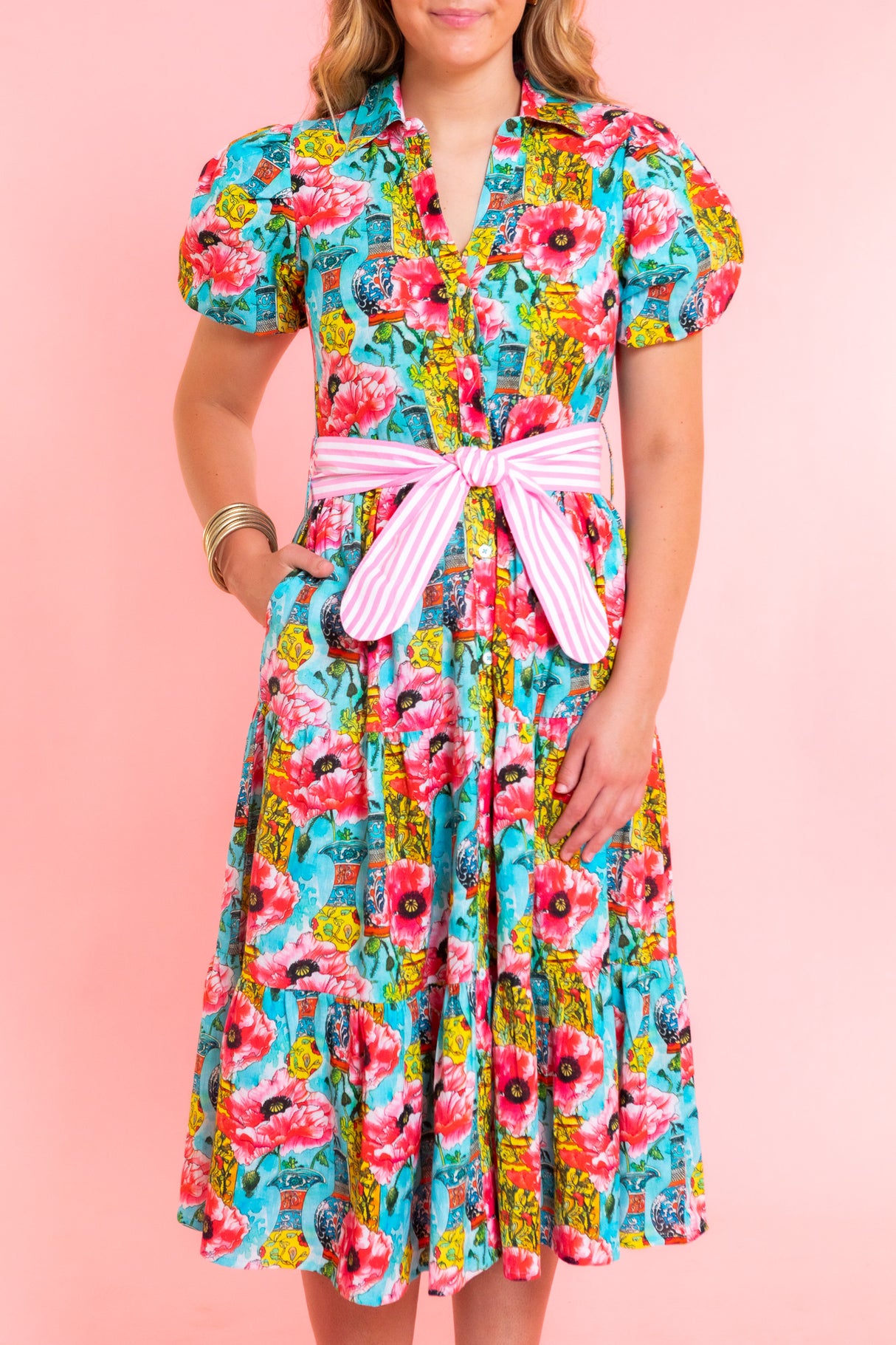 Dizzy Lizzie | Litchfield Chino & Pop Dress