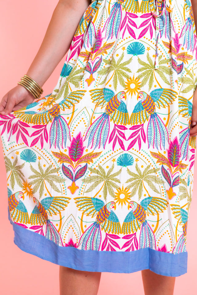 Adelina Sunshine Garden Dress