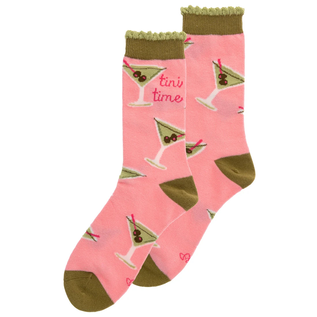 Martini Crew Socks