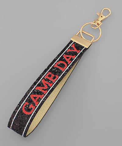 Game Day Wrist Strap Keychain