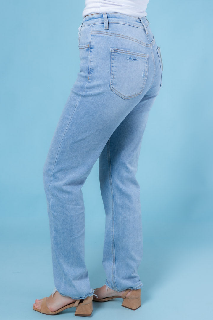 Lovervet | 90's Vintage Stretch Straight Jean (Final Sale)