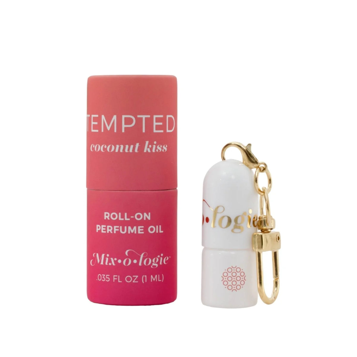 Mix.o.logie | Tempted (coconut kiss) Keychain Mini Roll-On Perfume (1 mL)