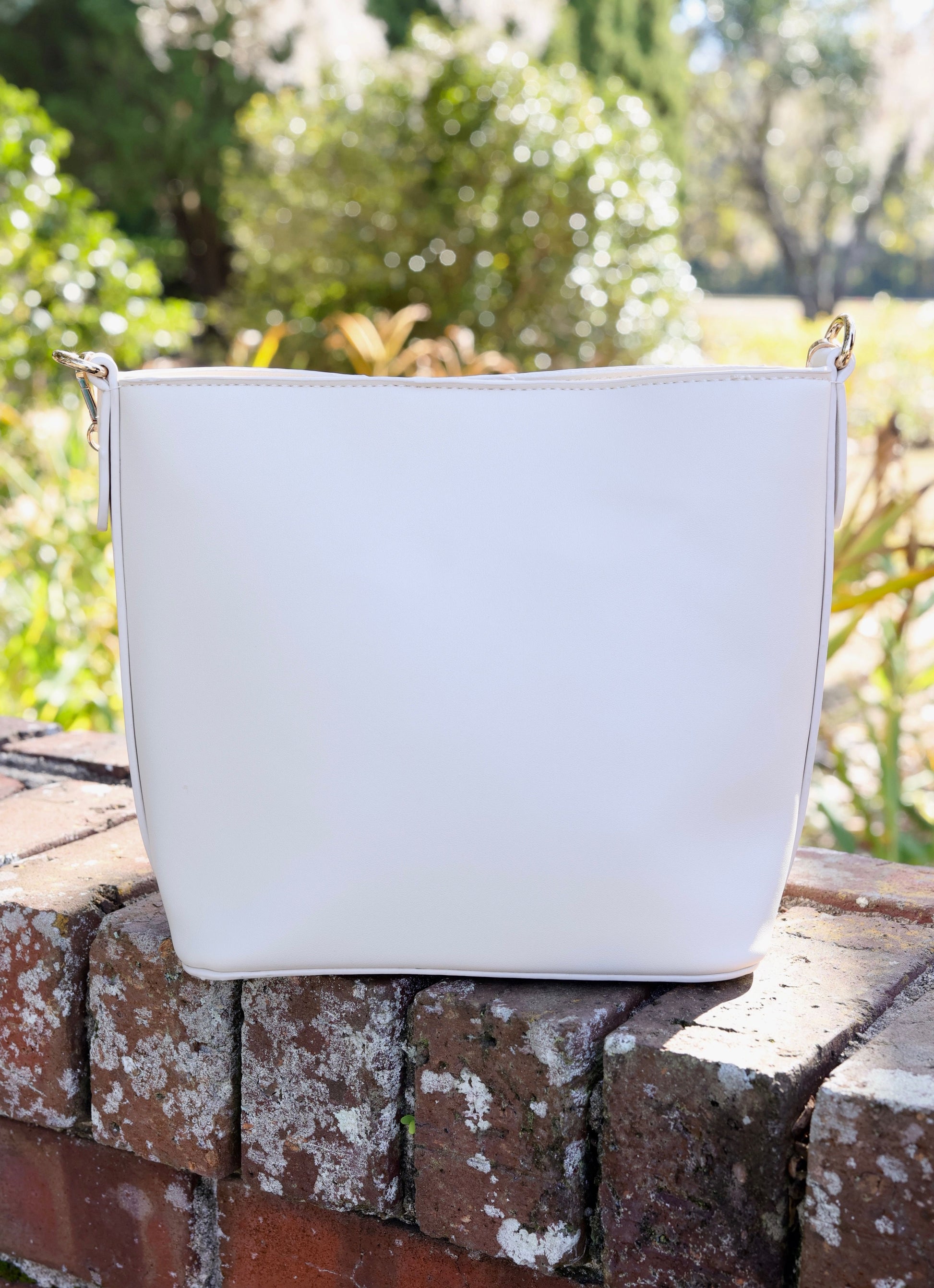 Caroline Hill | Brielle Bucket Bag - Cream