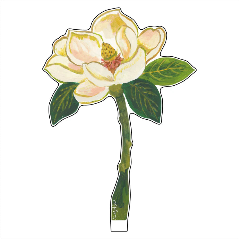 Kimberly Hodges Art | Magnolia Small Acrylic Flower
