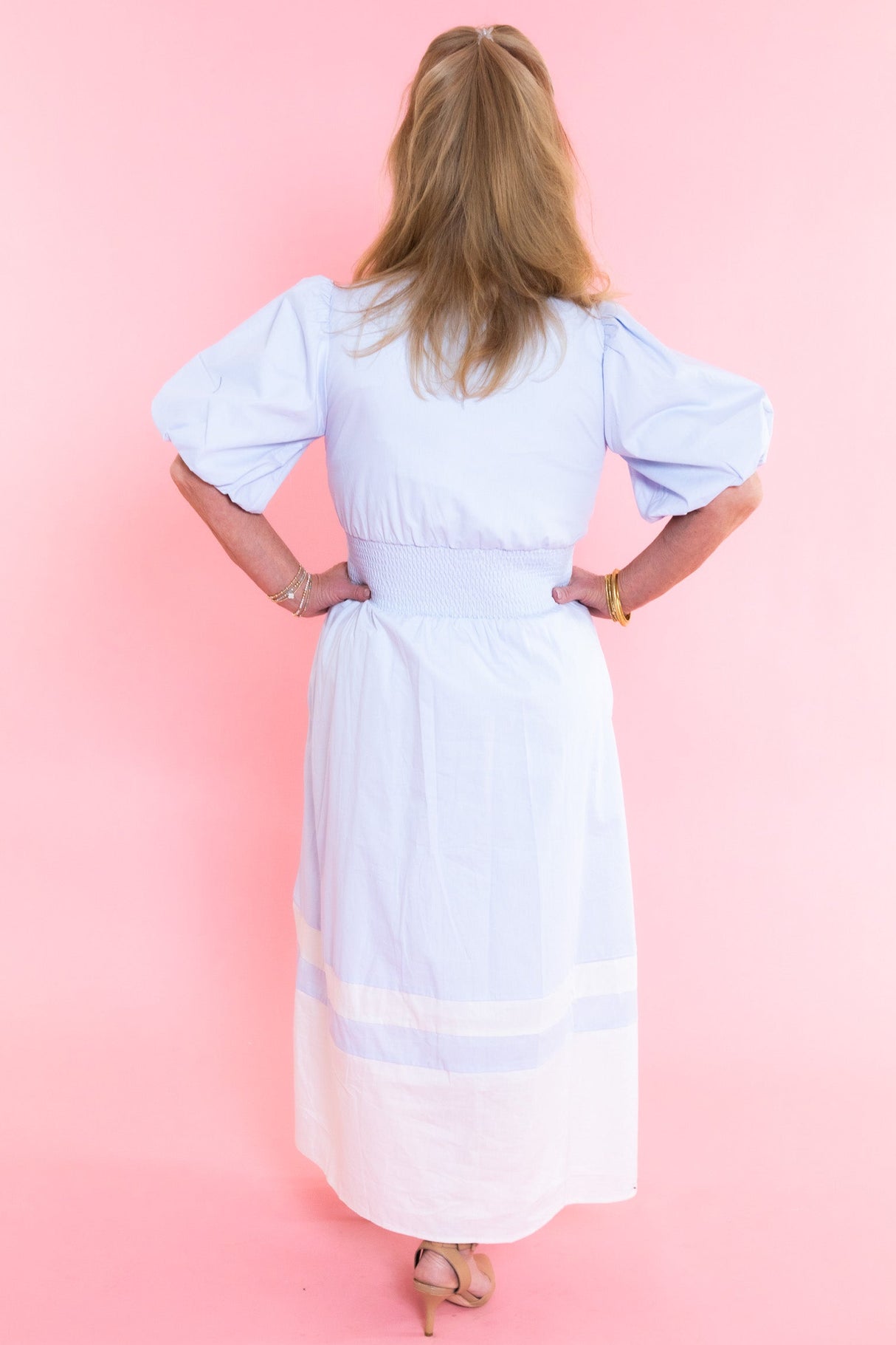 Blue Skies Midi Dress