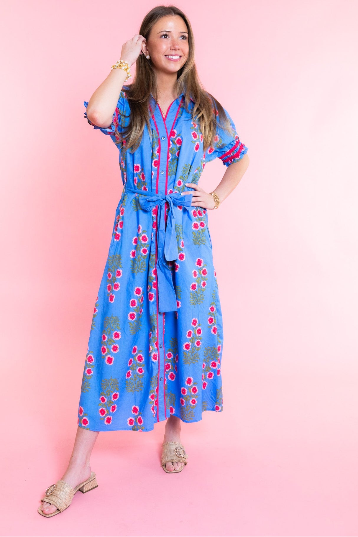 The Poppy Lane Midi Dress