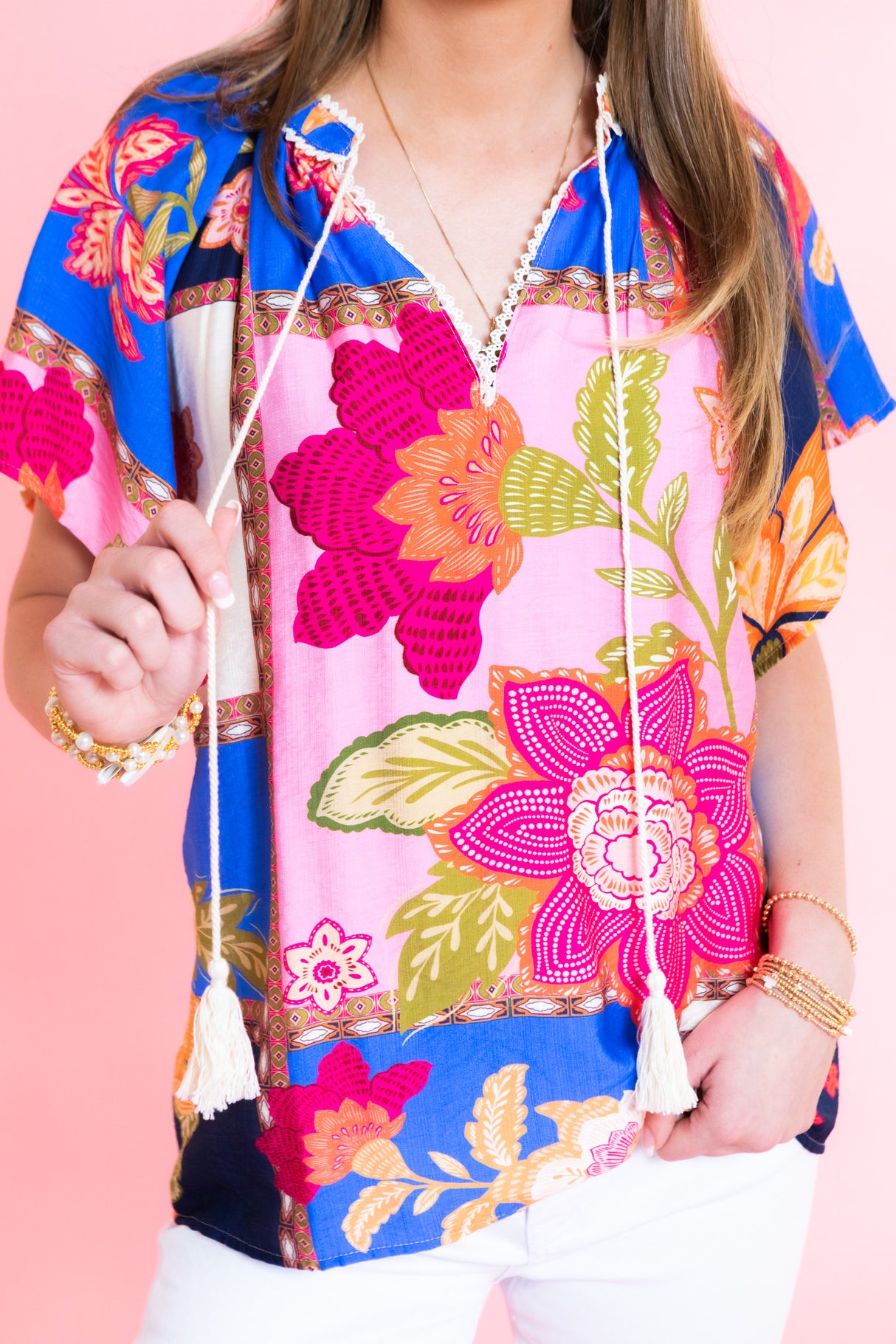 Bella Grace Patchwork Top