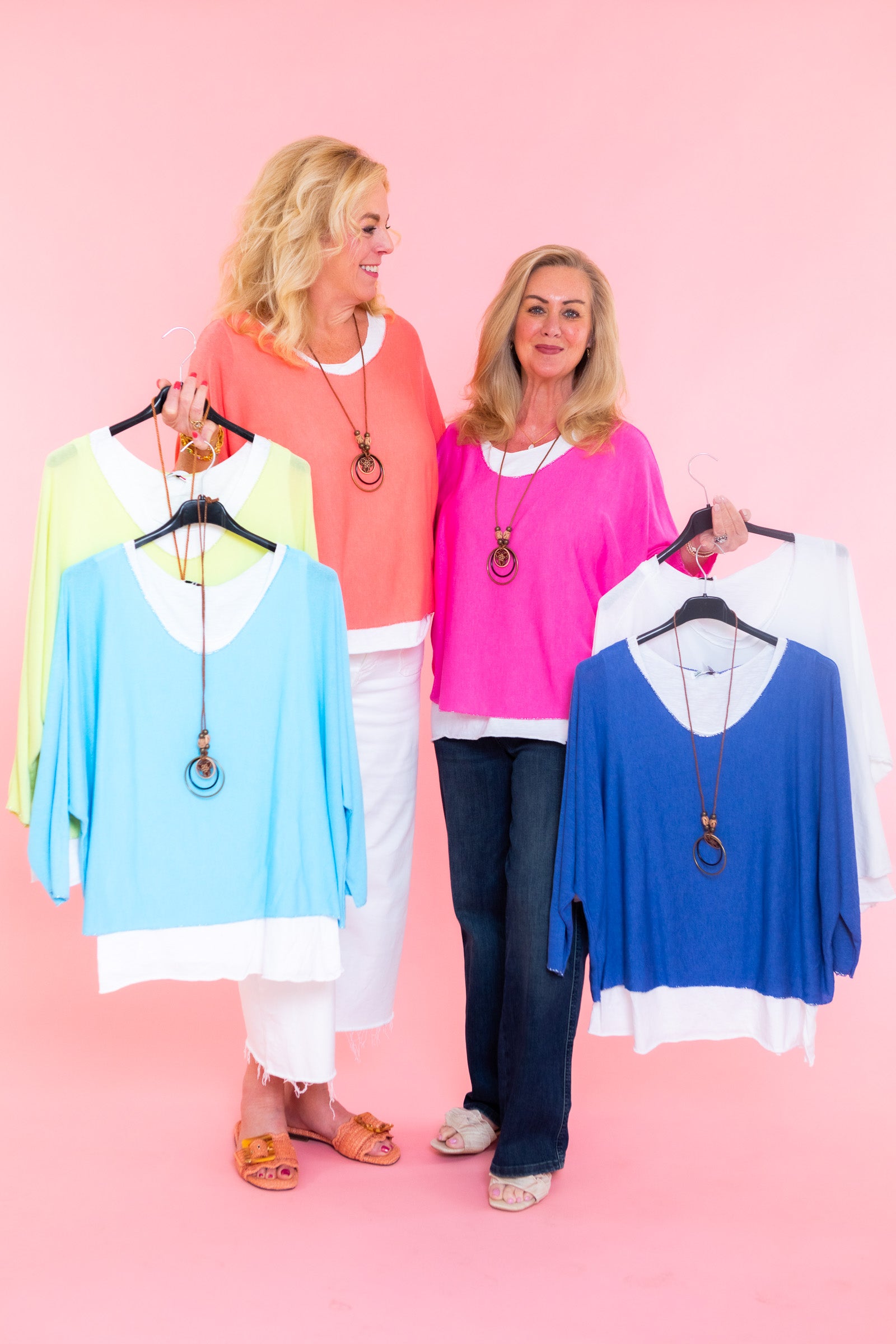 Everyday Tunic with Pendant Necklace